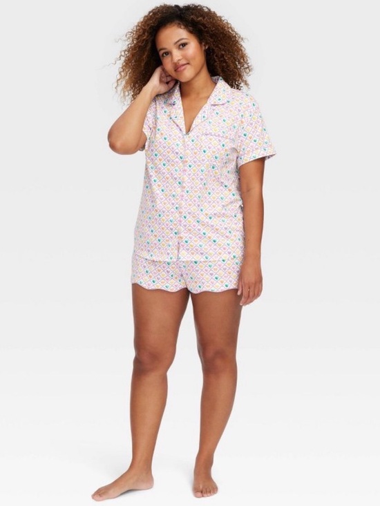 Roller Rabbit Other - New with tags SET Roller Rabbit x Target Geo Heart Short Pajama size Large